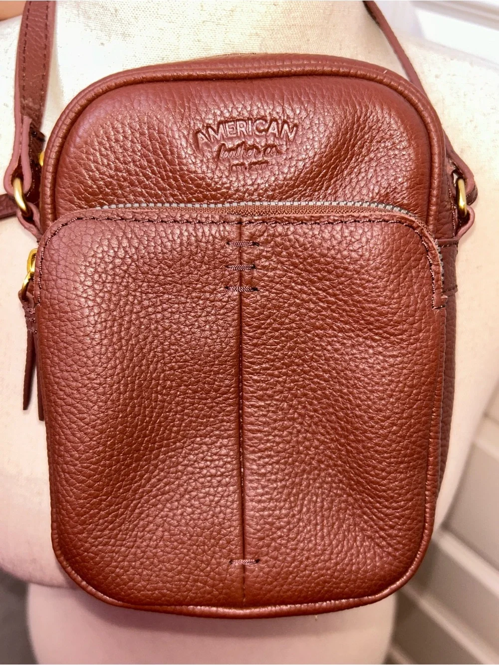 American Leather Co. Cleveland Mini Crossbody Purse Bag